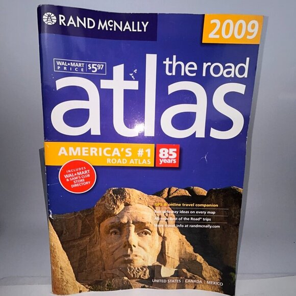 Rand McNally 2009 The Road Atlas Maps Directions Travel Book Highways - Picture 1 of 10